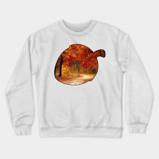 Acorn Outline (Autumn) Crewneck Sweatshirt